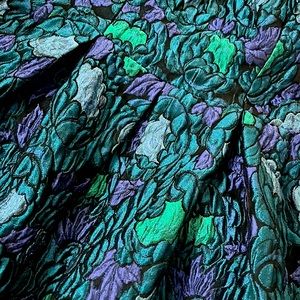 Cynthia Rowley Woodland Dress, Size 4, Blue-Green Pattern